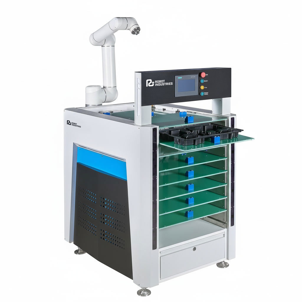 RI CNC tending collaborative station | robotindustries.com